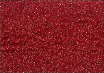 Snow Crystals Stars Red